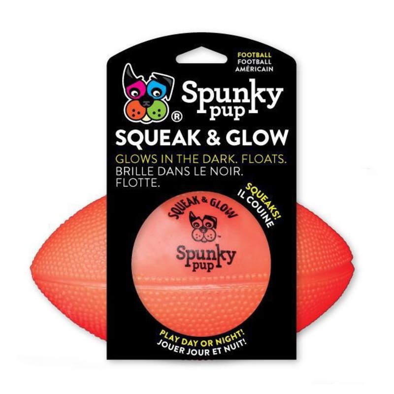 Spunky Squeak & Glow Football