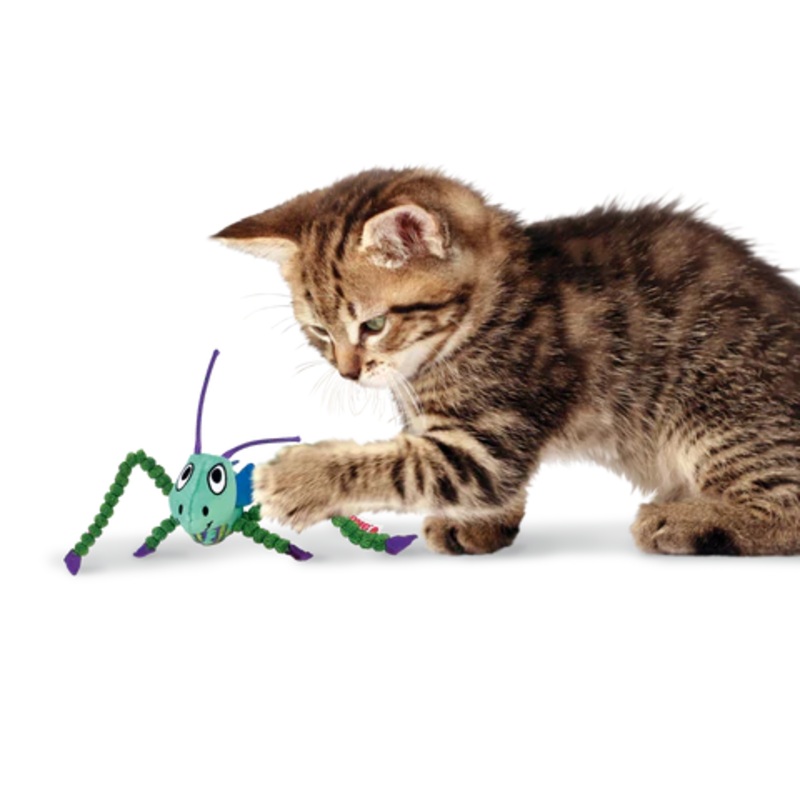 Crackles Grasshopper Cat Toy by Kong