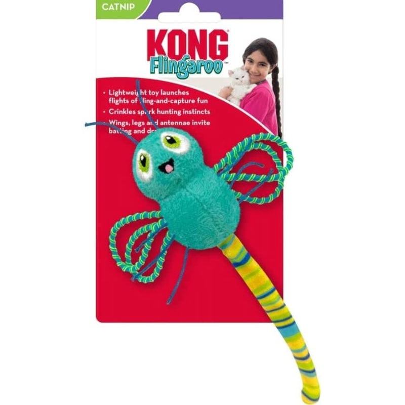 Flingaroo Dragonfly Cat Toy  by Kong