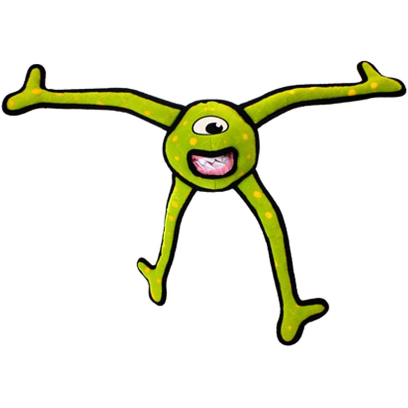 TUFFY  – Alien Green Legs Dog Toy