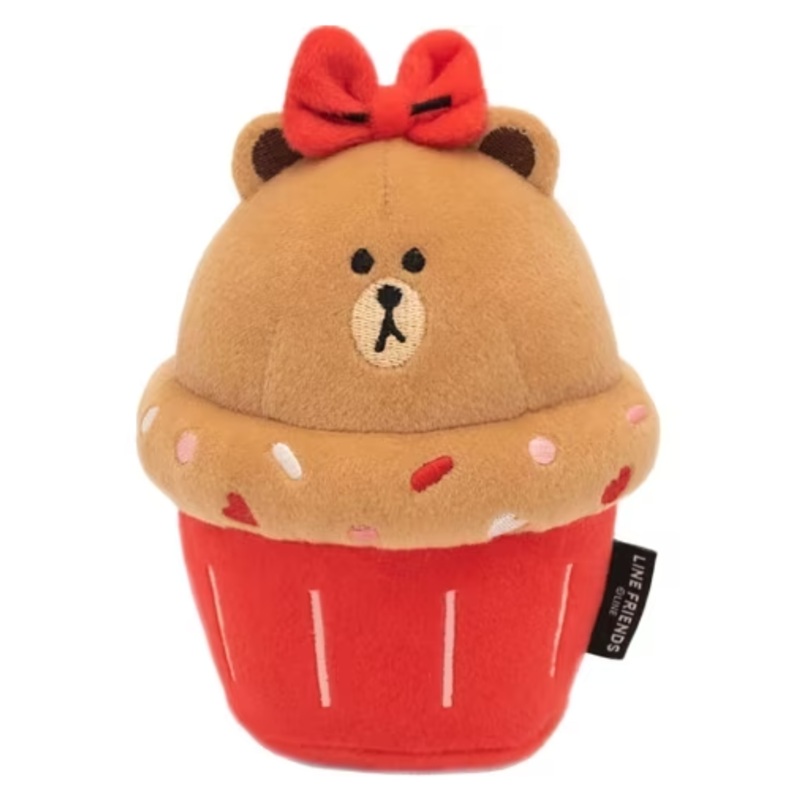 Zippy Paws NomNomz Cupcake Chocolate MD
