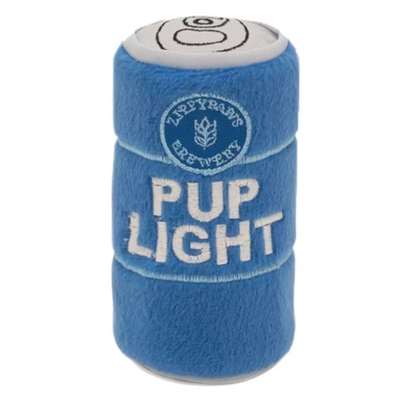 Zippy Paws Squeakie Can Pup Light