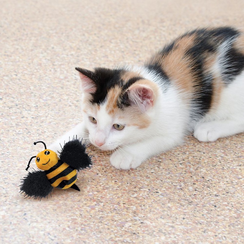 Better Buzz Bee Cat Toy