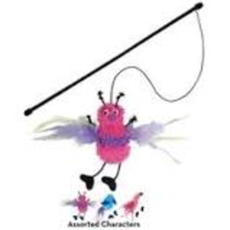 Cat Toy -Feather Teaser Catnip Toy