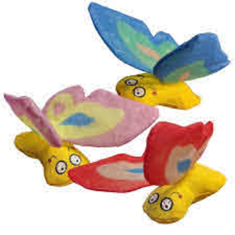Catnip Butterfly by Yeowww!|Red|Purple|Blue
