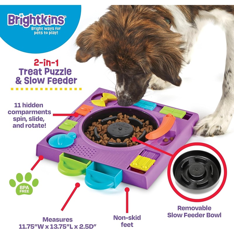 DJ Doggo Puzzle Feeder – Dog Puzzle Toys