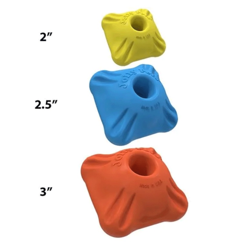 Flex-N-Chew Squarble Bouncing/Floating Dog Toy by Jolly Pets