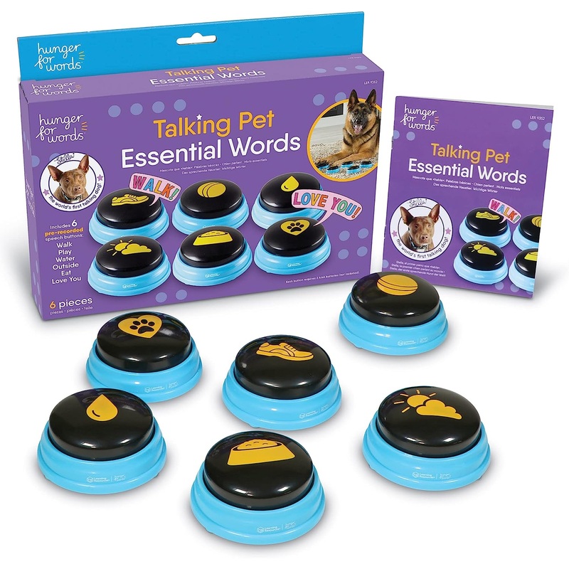 Teaching Dogs Words -Buttons