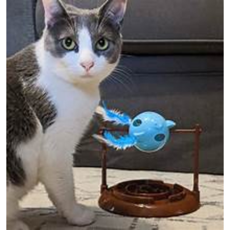 Twirly Bird Treat Snacker for Cats