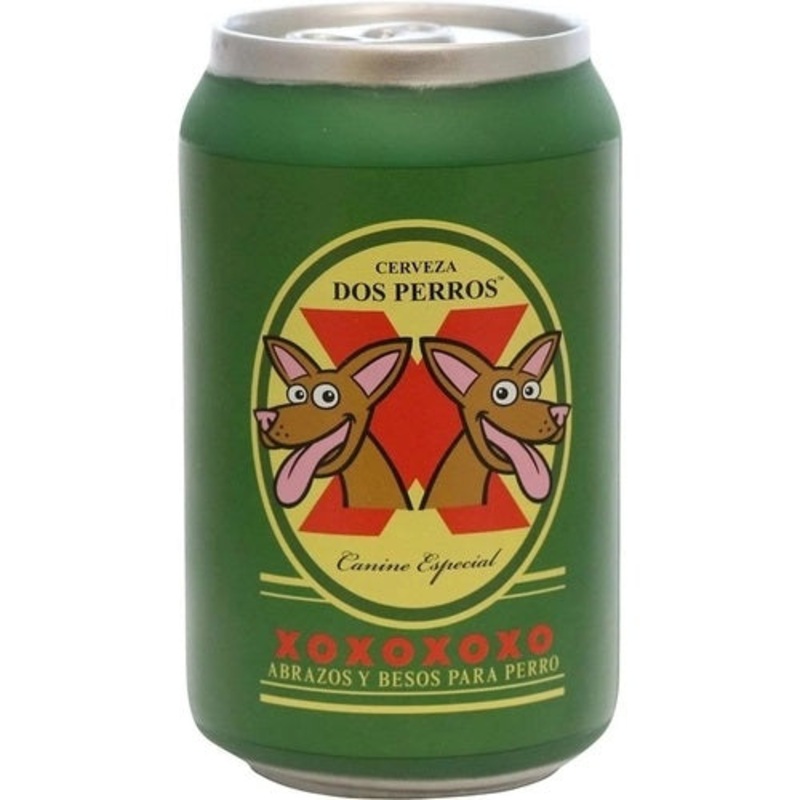 Dos Perros Beer Can Dog Toy – Silly Squeakers