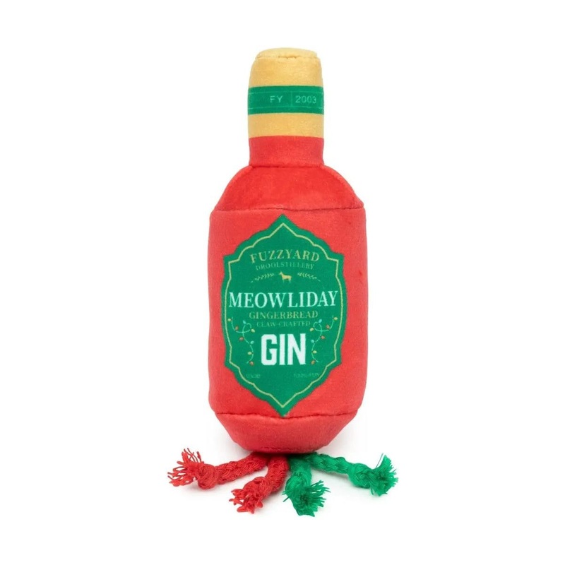 FuzzYard Cat Toy Meowliday Gingerbread Gin