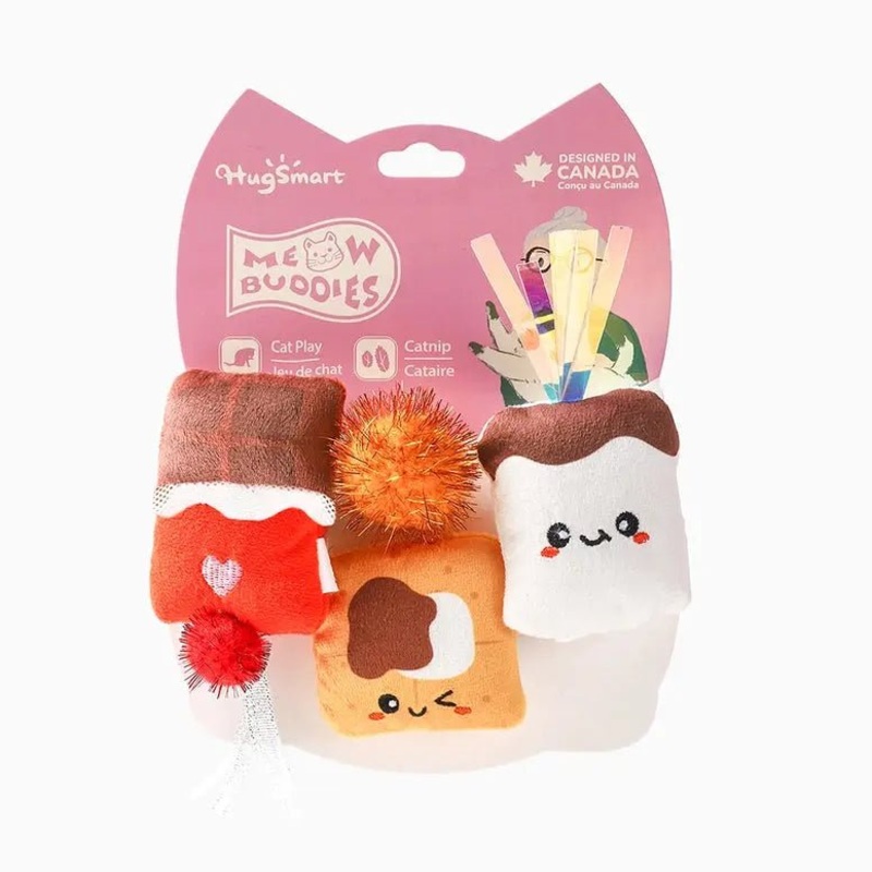 Hugsmart Pet Camping Claws Cat S’mores Cat Toys