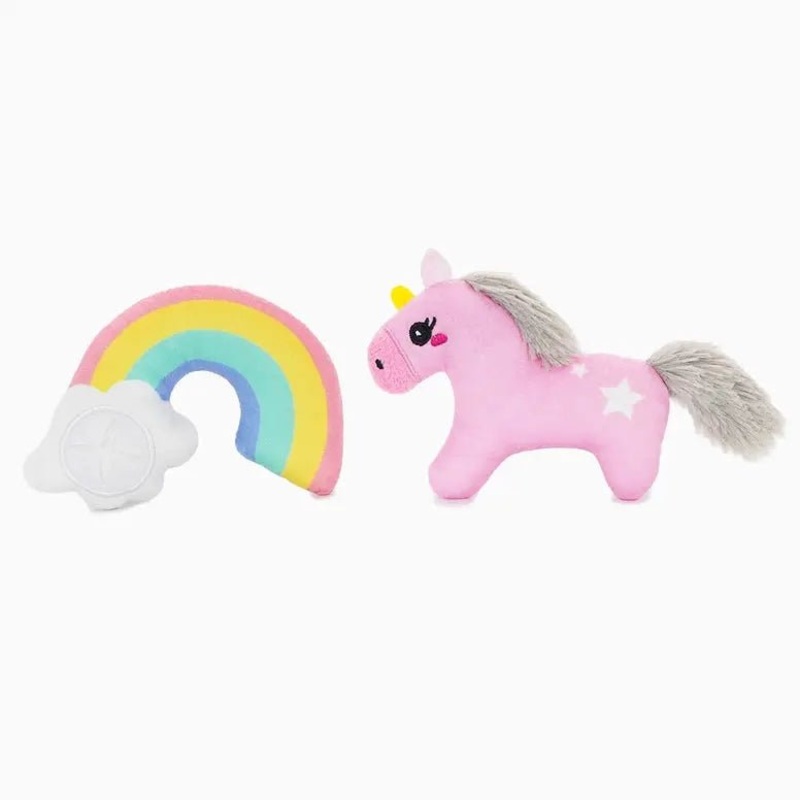 Hugsmart Pet Crazy Catcher Unicorn & Rainbow Cat Toys