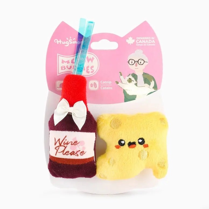 Hugsmart Pet Kitten Party Vineyard Delight Cat Toy