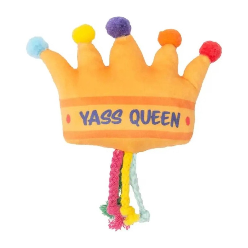 FuzzYard Yass Queen Crown Cat Toy