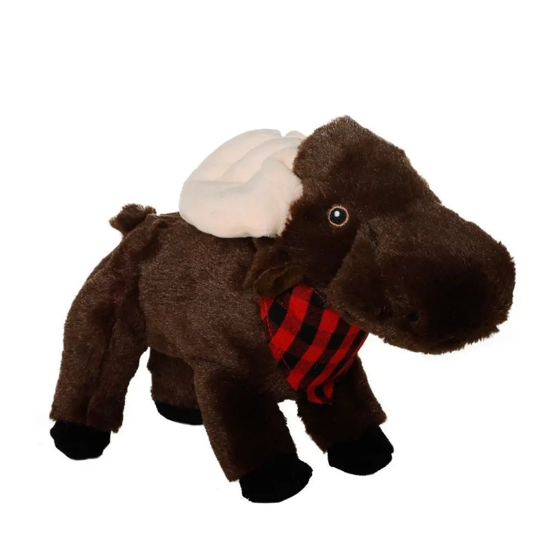 Tall Tails Animated Moose Plush Dog Toy