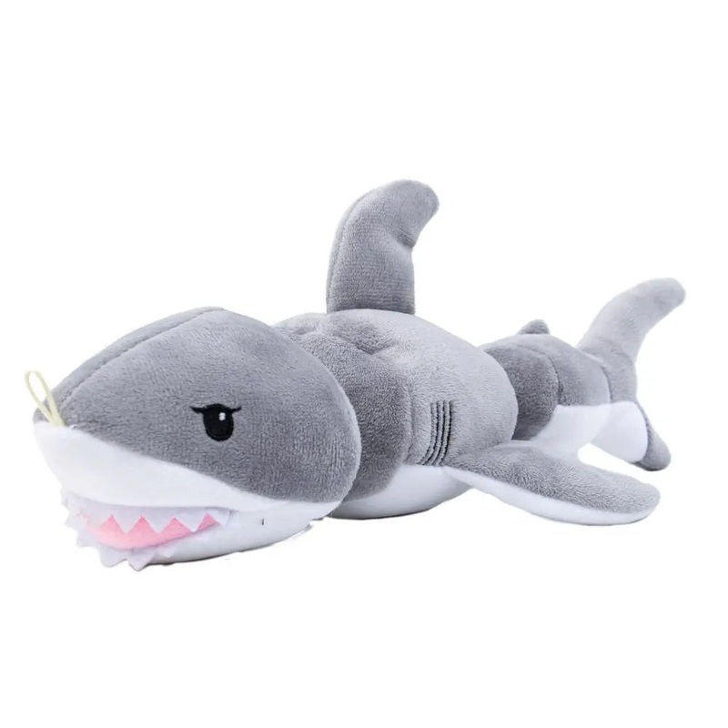 Tall Tails Jointed Plush Shark Plush Dog Toy