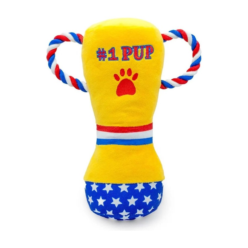 ThoozyPet #1 PUP Trophy Plush Dog Toy 9