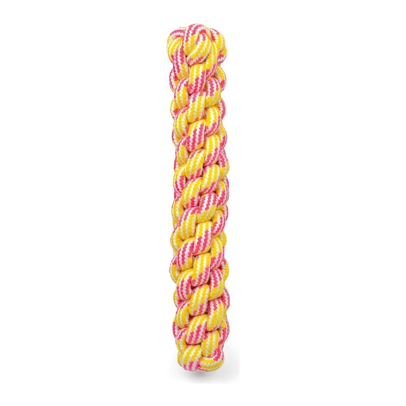ThoozyPet Knotted Fetch Stick Rope Dog Toy 12.5