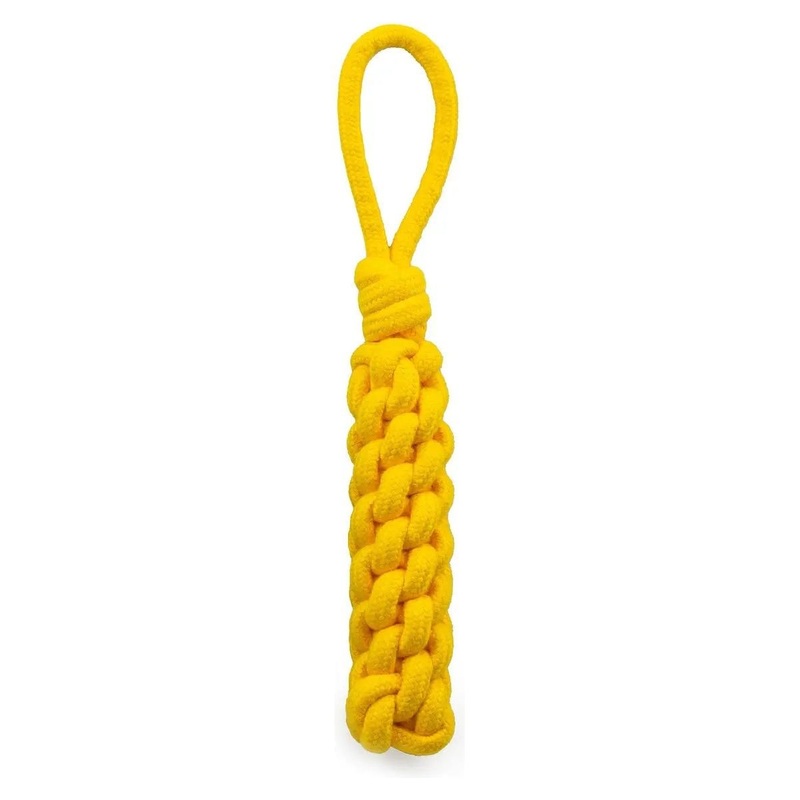 ThoozyPet Knotted Stick Rope Dog Toy with Handle 11
