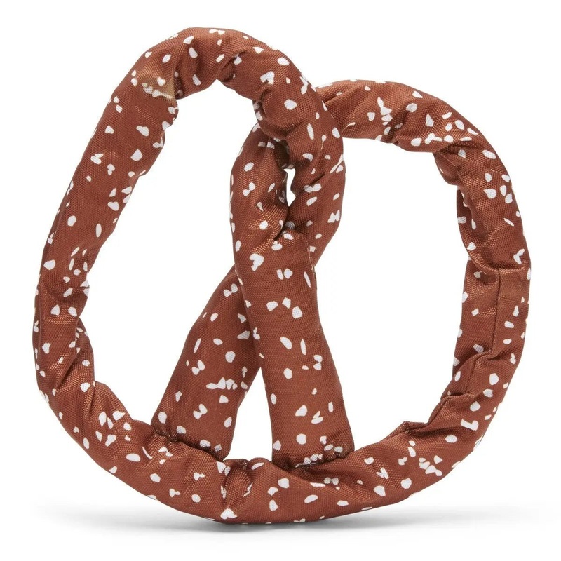 BARK Paula’s Park Slope Pretzel Plush Dog Toy