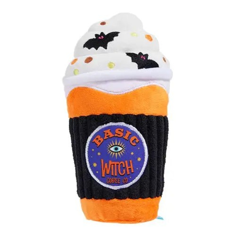 BARK Spooky Boo Brew Plush Dog Toy