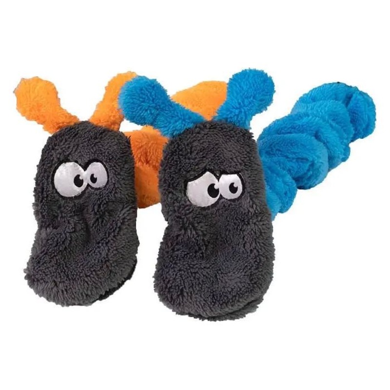 Cycle Dog Duraplush Coil Caterpillar Dog Toy