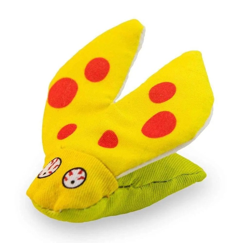 Ducky World Yeowww! Lady Krinkle Bug Catnip Toys