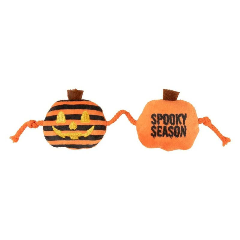 FuzzYard Cat Toy Spooky Season Pumpkins 2pc String
