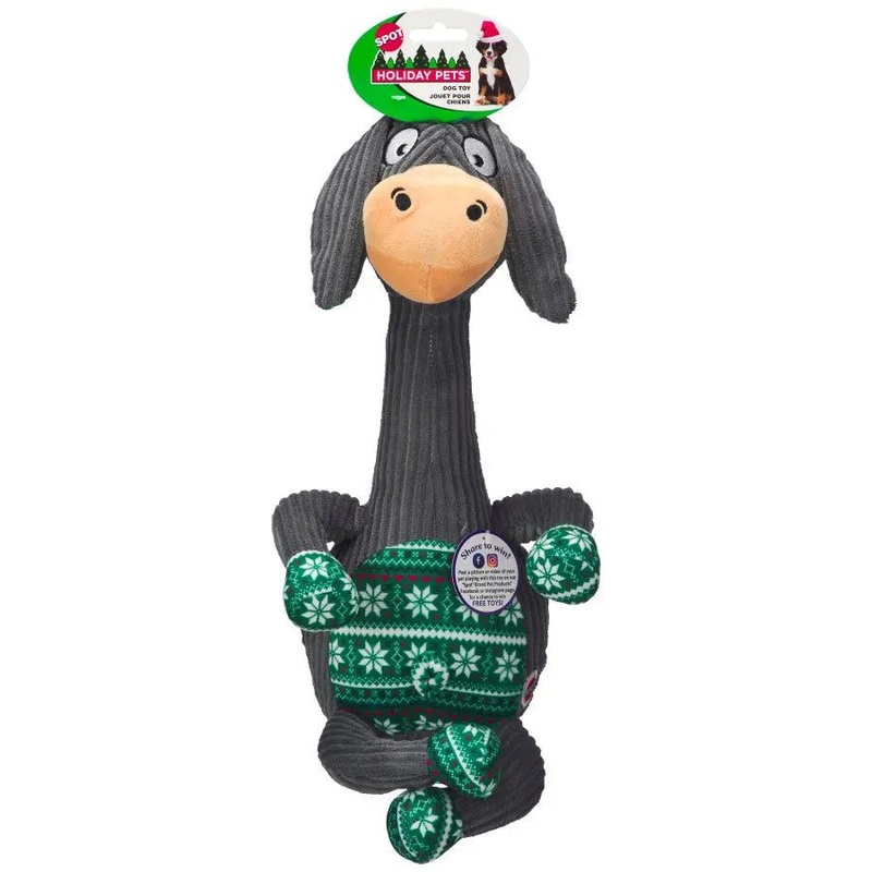 Spot Holiday Yoga Trio Dog Toy Assorted, 16 in