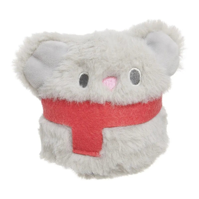 BARK Merry Chris-Mouse Rip & Reveal Super Chewer Dog Toy