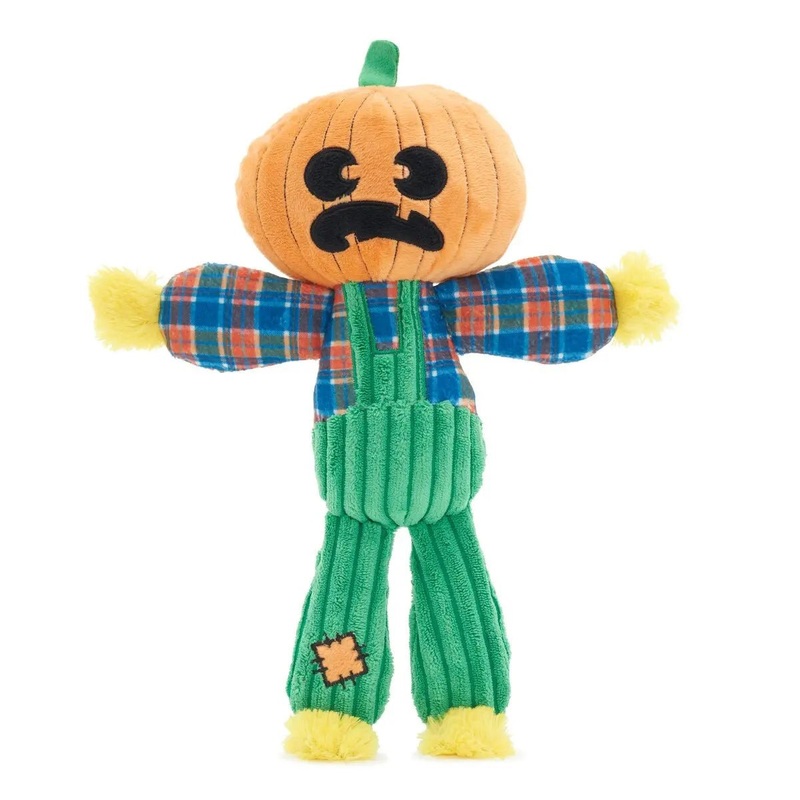BARK Ol’ Pumpkin Patches Plush Dog Toy Small
