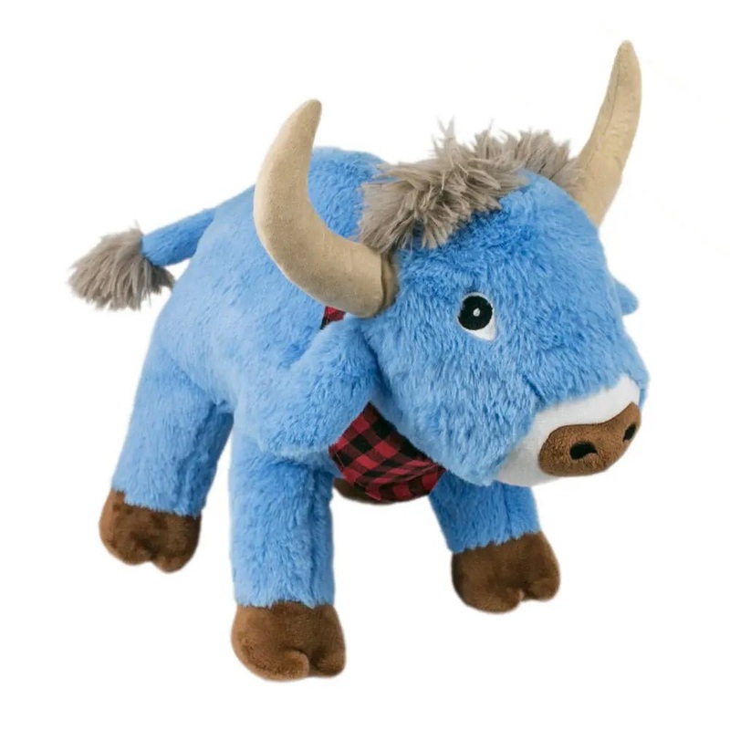 Tall Tails Crunch Blue Ox Dog Toy 10