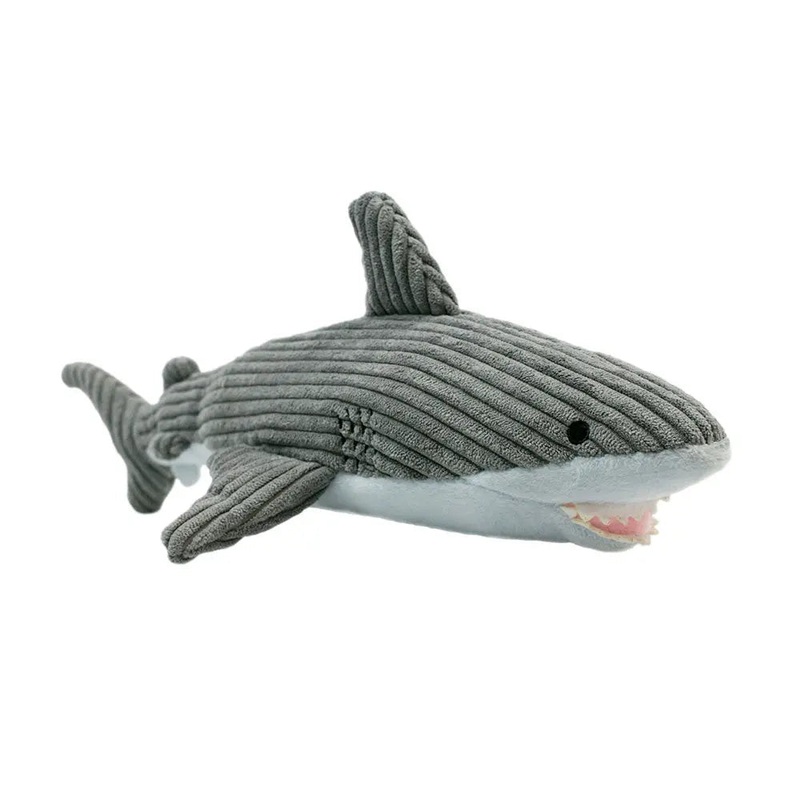 Tall Tails Crunch Shark Dog Toys 14