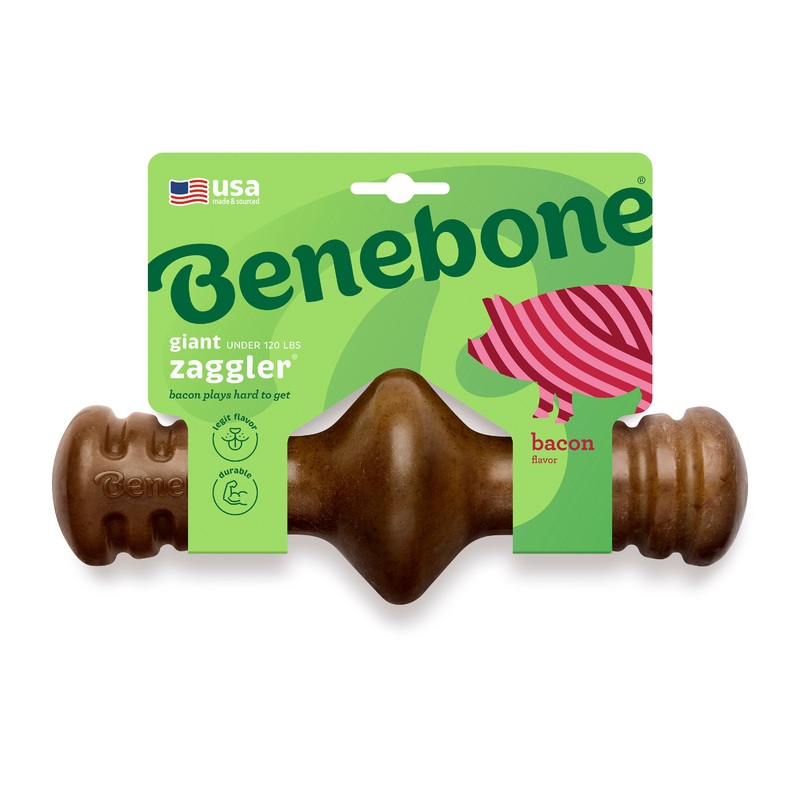 Benebone Dog Chew Zaggler|Small|Medium|Large|Giant