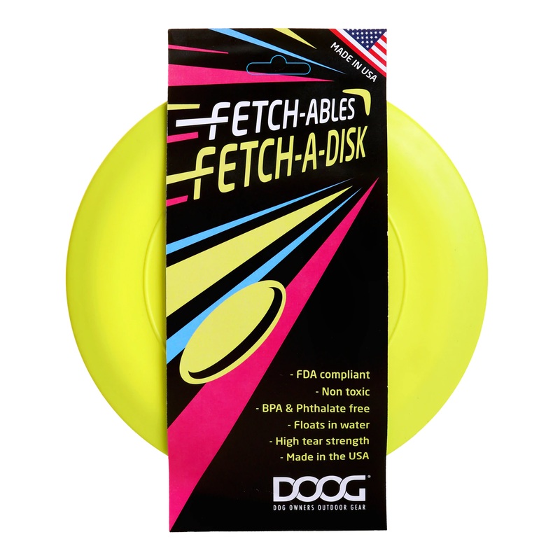 Doog Fetch A Disc|Blue|Pink|Yellow