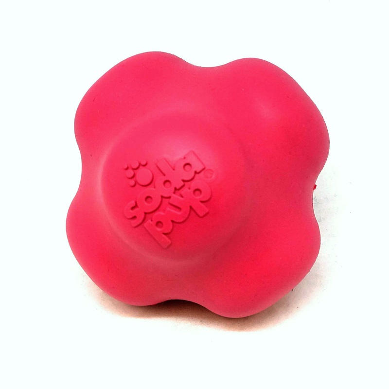 Sodapup Dog Toy Crazy Bounce|Orange|Pink