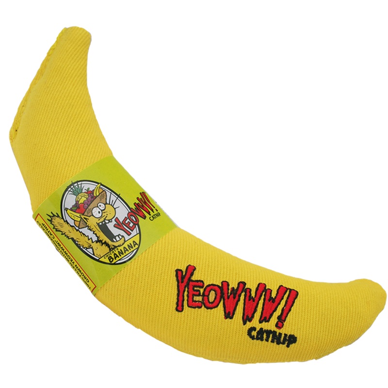 Yeowww Catnip Banana Toy