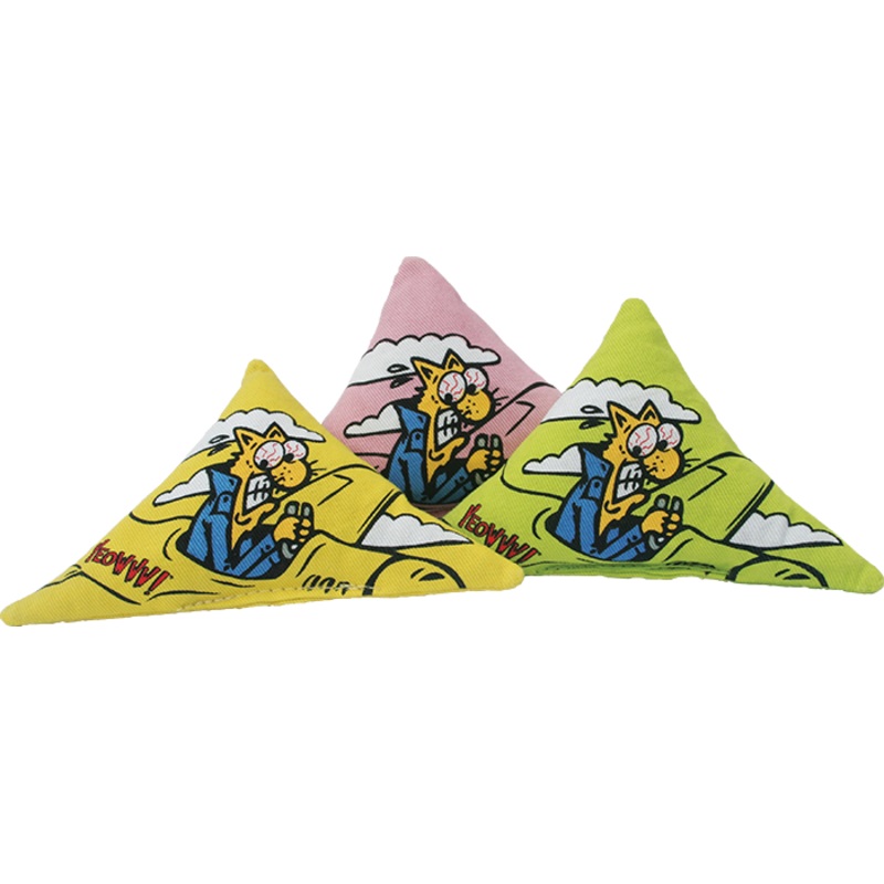 Yeowww Catnip Bermuda Triangle Toy