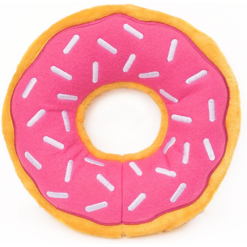 Zippy Paws Strawberry Donutz|Jumbo|Regular