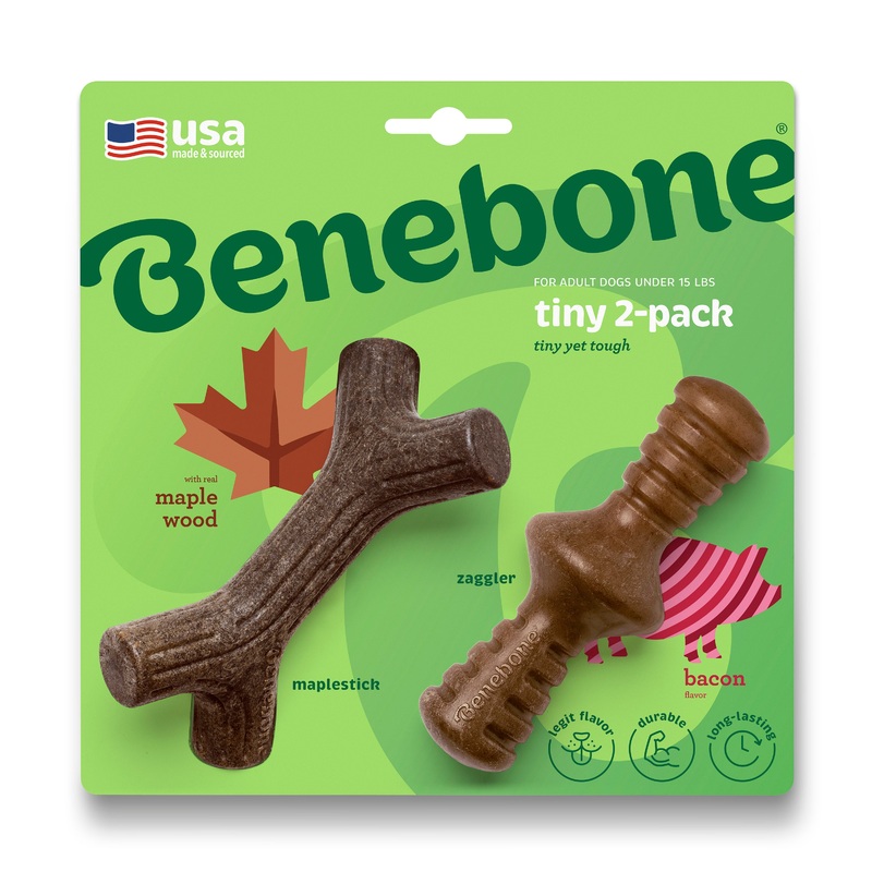 Benebone Zaggler & Maplestick Tiny 2 Pack