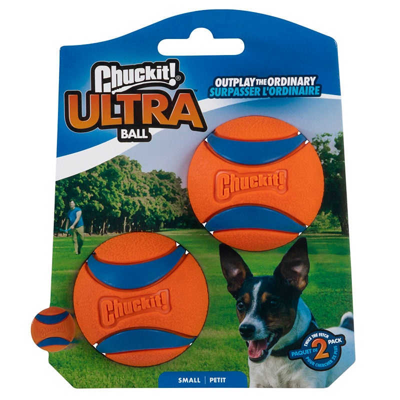 Chuckit! Dog Toys – Ultra Ball Small (2pk)