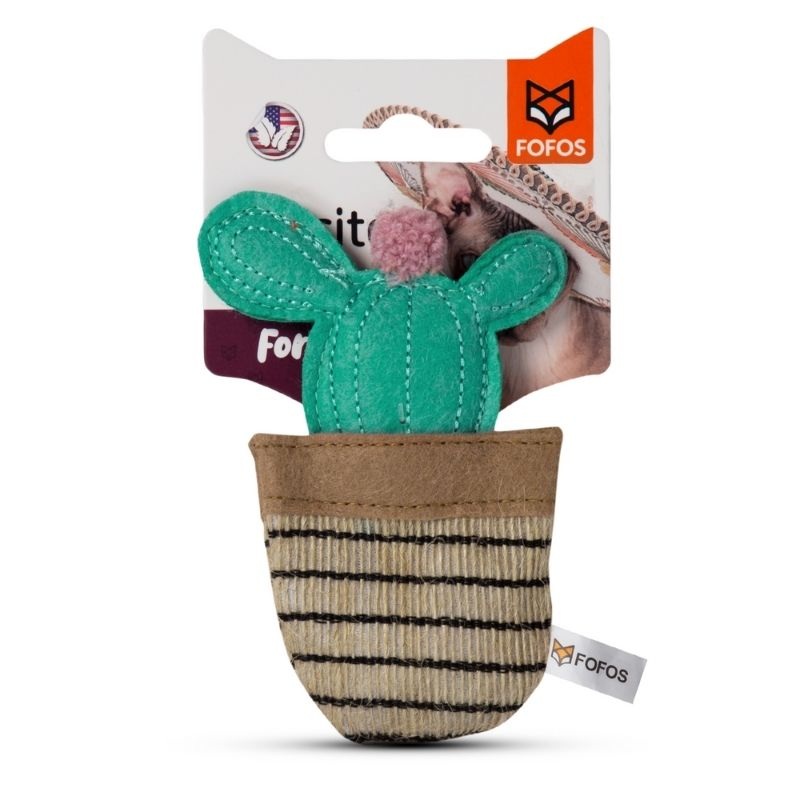 FOFOS Cat Toys – Blue Cactus