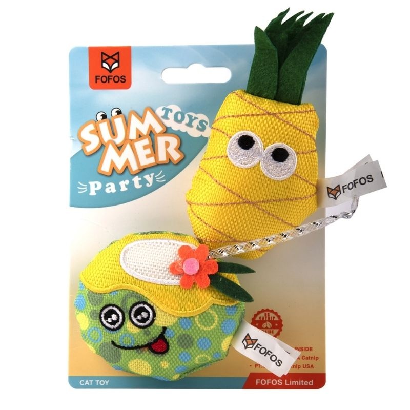 FOFOS Cat Toys for Summer – Juice with Pineapple