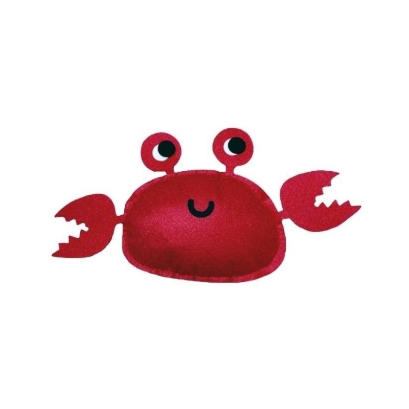 Hriku Cat Toys – Crab Toy with Catnip (Red)