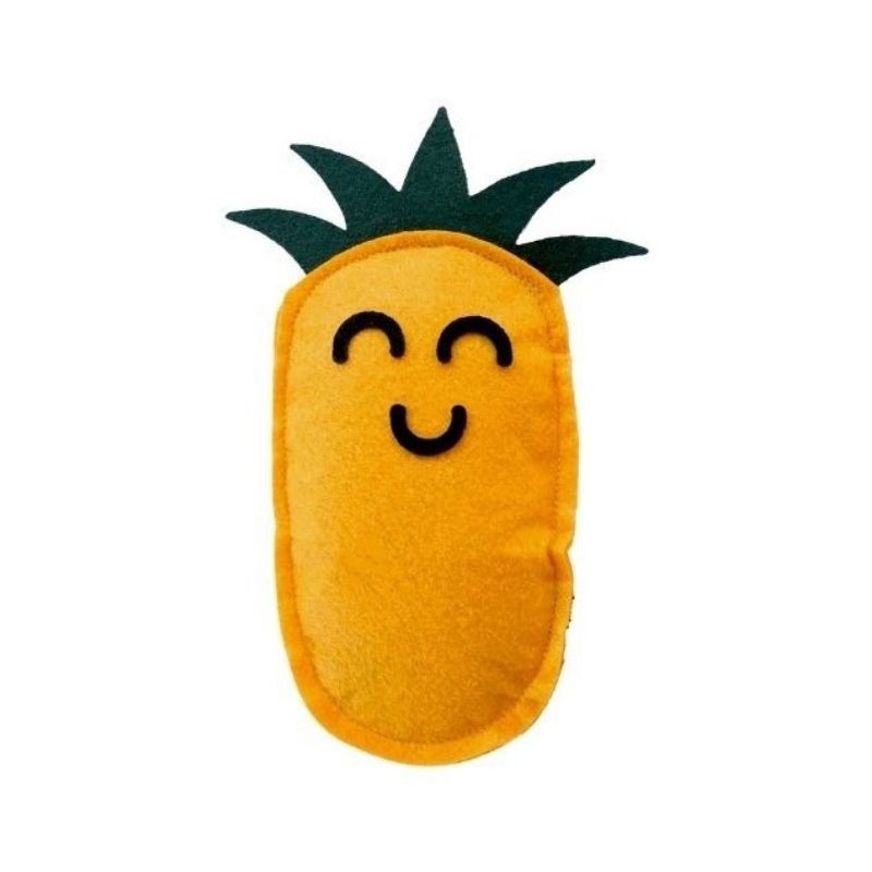 Hriku Cat Toys – Pineapple Toy with Catnip (Yellow)