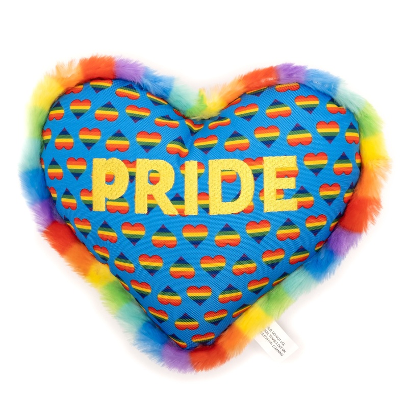 Worthy Dog Plush Pride Dog Toy