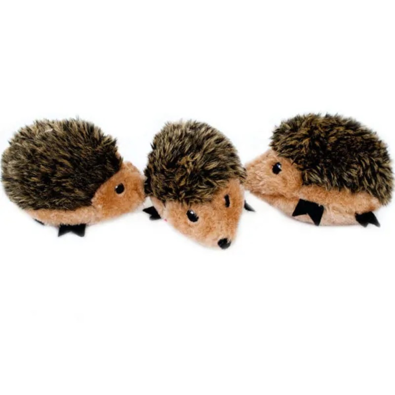 Zippy Paws Miniz Hedgehogs 3 Pack