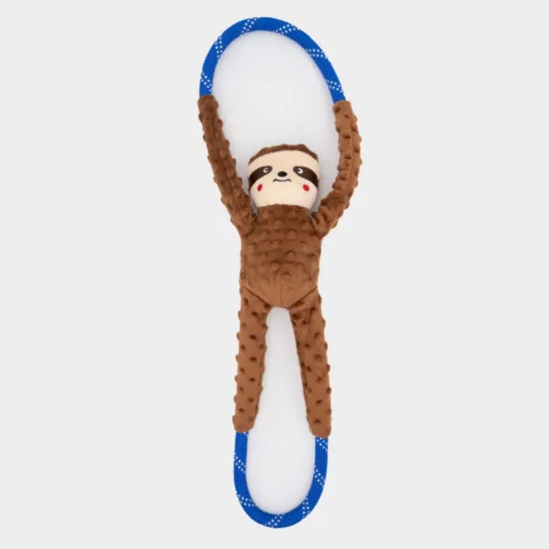 ZippyPaws RopeTugz Sloth