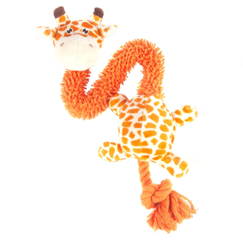 Barkbutler Dog Toys – Garry the Giraffe (Medium/Large Breeds)